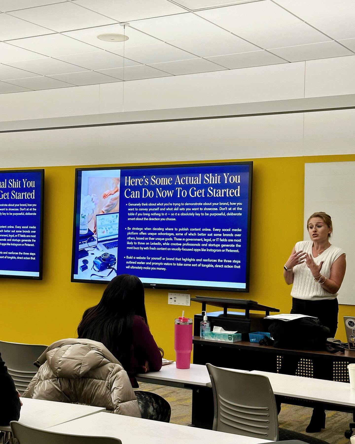 Featured image for “District Maven CEO, Leigh Genetti Byers, Speaks To Wayne State University Business School Marketing Students”